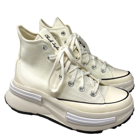 Converse Run Star Legacy CX Platform Shoes Canvas White Sneakers Women A00868C - Picture 1 of 14